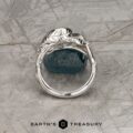 The "Linden" Ring in Platinum with 1.76-Carat Montana Sapphire