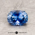 A particolored rectangle Ceylon sapphire