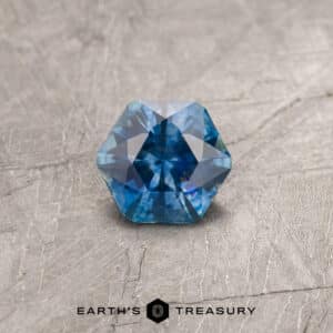 1.33-Carat Medium Blue Montana Sapphire (Heated)
