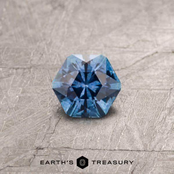 1.27-Carat Medium Blue Montana Sapphire (Heated)