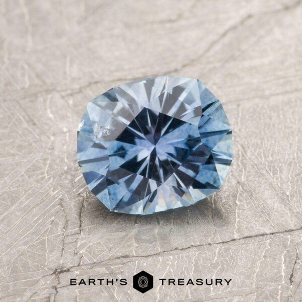 1.23-Carat Montana Sapphire (Heated) A blue Montana sapphire in our "Hyperbola" oval design