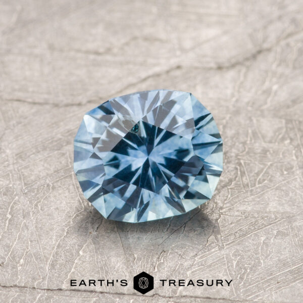 0.95-Carat Montana Sapphire (Heated) A blue Montana sapphire in our "Hyperbola" oval design