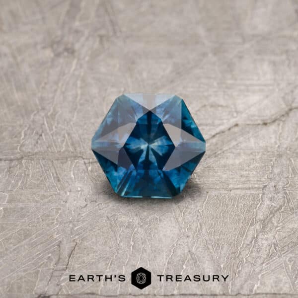 1.11-Carat Deep Blue Montana Sapphire (Heated)