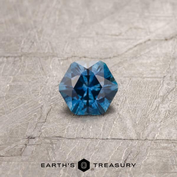 0.79-Carat Medium Blue Montana Sapphire (Heated)