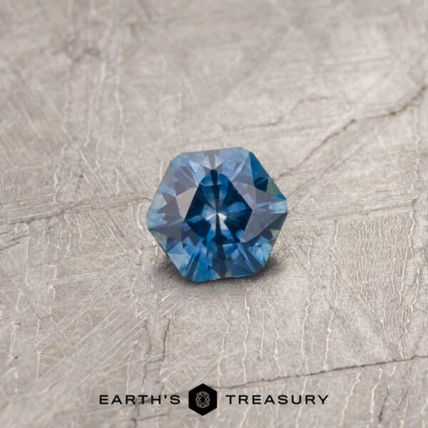 0.75-Carat Medium Blue Montana Sapphire (Heated)