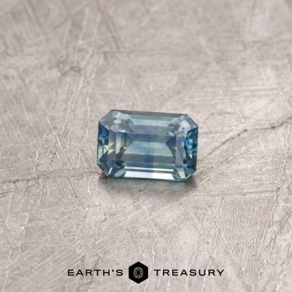 0.91-Carat Blue-Green Montana Sapphire (Heated)