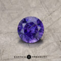 2.29-Carat Deep Bluish Violet to Purple Color-Change Umba Sapphire