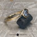 The "Milos" Ring in 14k yellow gold with 1.02-Carat Montana Sapphire
