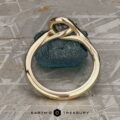 The "Milos" Ring in 14k yellow gold with 1.02-Carat Montana Sapphire