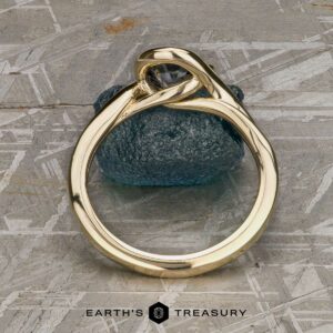 The "Milos" Ring in 14k yellow gold with 1.02-Carat Montana Sapphire
