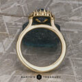The "Elaine" ring in 18k yellow gold with 1.64-carat Montana sapphire