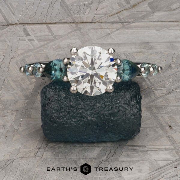 The "Odelia" in platinum with 1.30-carat diamond The "Odelia" in platinum with 1.30-carat diamond