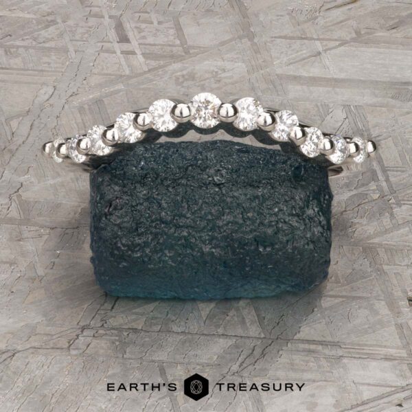 The "Odelia" band in platinum The "Odelia" band in platinum