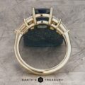 The "Ariadne" Five-Stone Ring in 14k yellow gold with 2.41-Carat Montana Sapphire