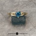 The "Alora" in 14k yellow gold with 0.97-Carat Montana Sapphire
