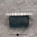 The Deluxe Pave “Madeline” Band in 18k white gold