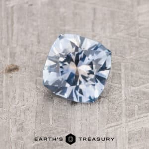A blue- Montana sapphire in our "Stella" square design