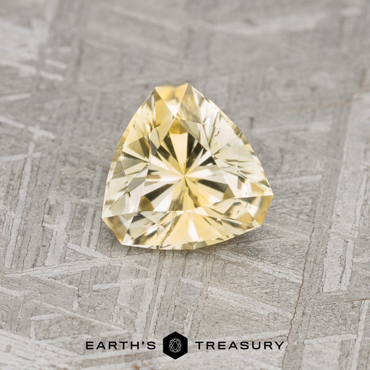Saphir Jaune Naturel De Madagascar – 1,27 Ct – 2 Gemmes – Qualité œil Propre