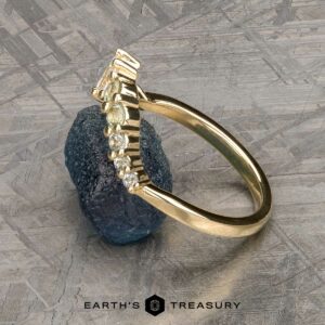 The "Melisani" band in 14k yellow gold