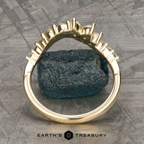 The "Melisani" band in 14k yellow gold The "Melisani" band in 14k yellow gold