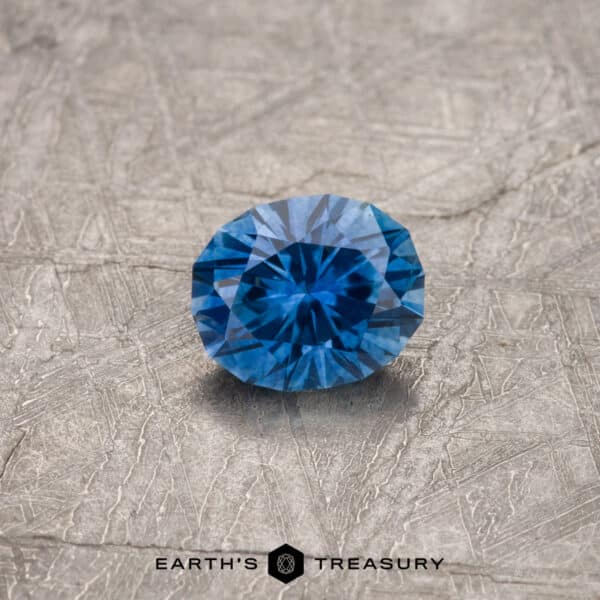 1.06-Carat Rich Blue Montana Sapphire (Heated)