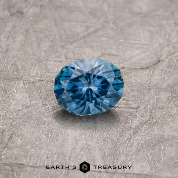 0.96-Carat Medium Blue Montana Sapphire (Heated)
