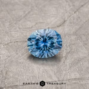 0.96-Carat Medium Blue Montana Sapphire (Heated)