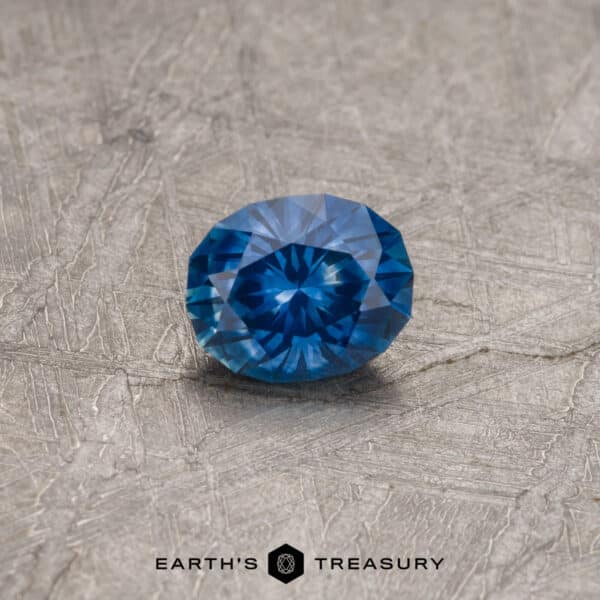 0.80-Carat Rich Blue Montana Sapphire (Heated)
