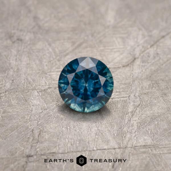 1.27-Carat Deep Blue-Green Montana Sapphire (Heated)