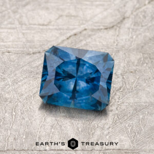 0.88-Carat Medium Blue Montana Sapphire (Heated)