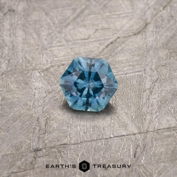 0.81-Carat Teal Blue Montana Sapphire (Heated)