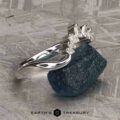 The "Annecy" Band in 14k white gold