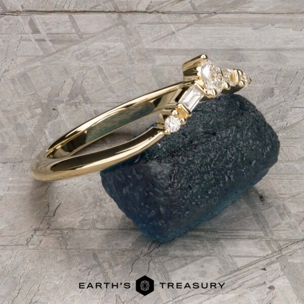 The "Lalinde" Band in 14k yellow gold The "Lalinde" Band in 14k yellow gold