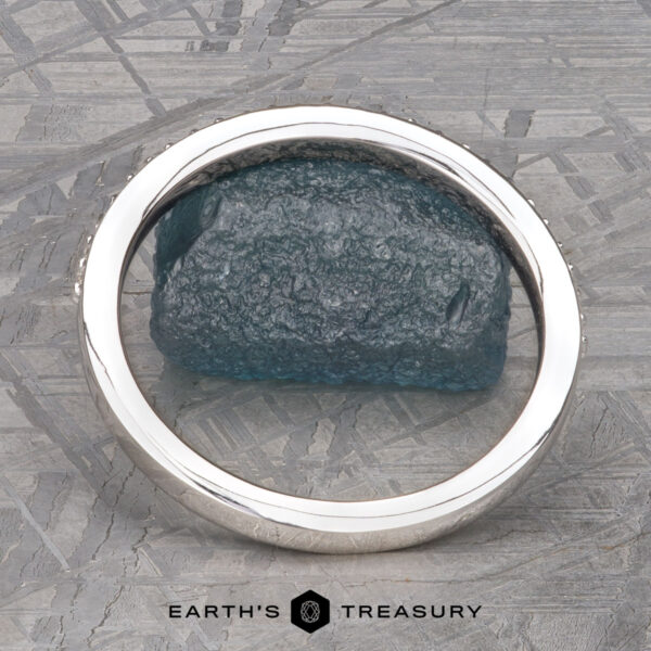 The Straight "Grace" Band in 14k white gold The Straight "Grace" Band in 14k white gold