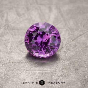 2.03-Carat Pinkish Purple Madagascar Sapphire (Heated)