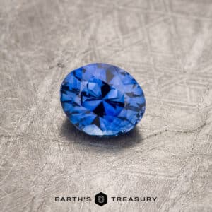 1.79-Carat Rich Cornflower Blue Ceylon Sapphire (Heated)