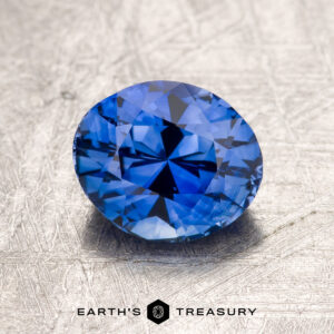 1.79-Carat Rich Cornflower Blue Ceylon Sapphire (Heated)
