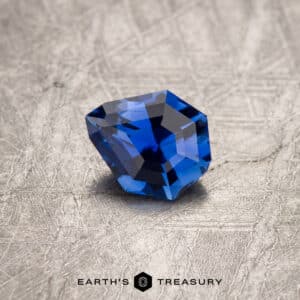 1.28-Carat Rich Blue Ceylon Sapphire (Heated)