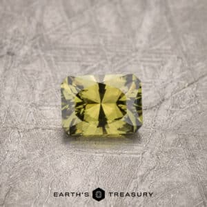 1.35-Carat Khaki Yellow Australian Sapphire (Heated)