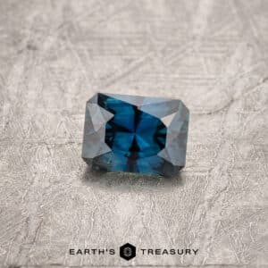 1.29-Carat Deep Peacock Blue Australian Sapphire (Heated)
