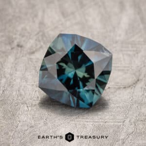 2.34-Carat Blue-Green Particolored Australian Sapphire (Heated)