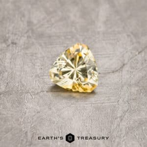 0.89-Carat Yellow-Gold Particolored Montana Sapphire (Heated)