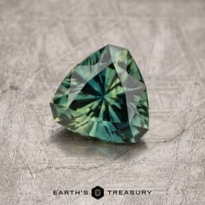 1.94-Carat Rich-Lime Green Particolored Australian Sapphire (Heated)