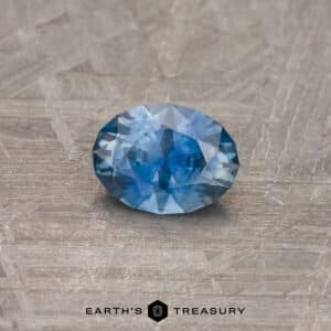 1.09-Carat Medium Blue Montana Sapphire (Heated)