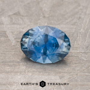 1.09-Carat Medium Blue Montana Sapphire (Heated)