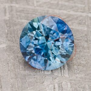 1.06-Carat Teal Blue Montana Sapphire (Heated)