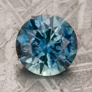 1.76-Carat Teal Blue Montana Sapphire (Heated)