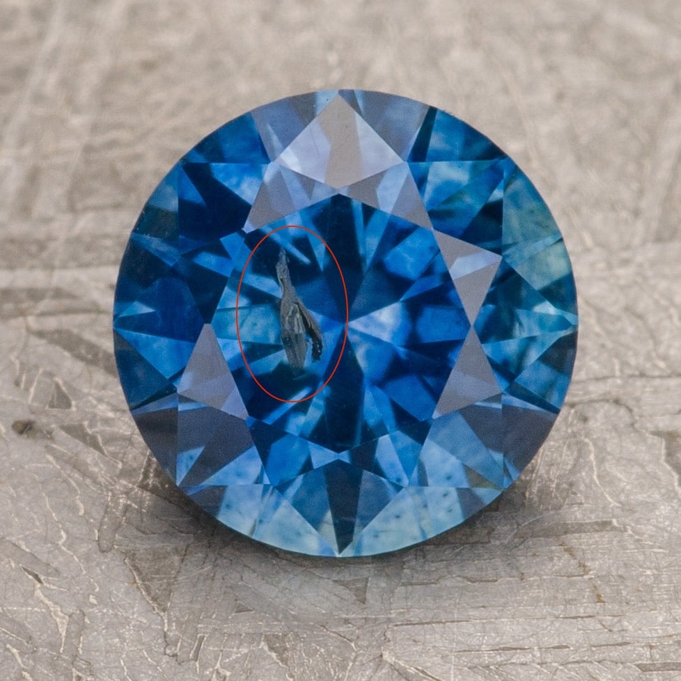 1.33-Carat Rich Blue Montana Sapphire (Heated)
