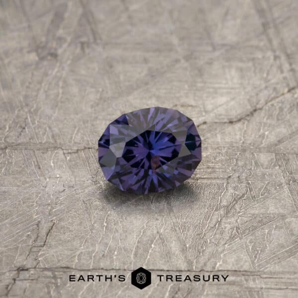 1.08-Carat Deep Blue-Purple Color-Change Songea Sapphire 1.08-Carat Deep Blue-Purple Color-Change Songea Sapphire