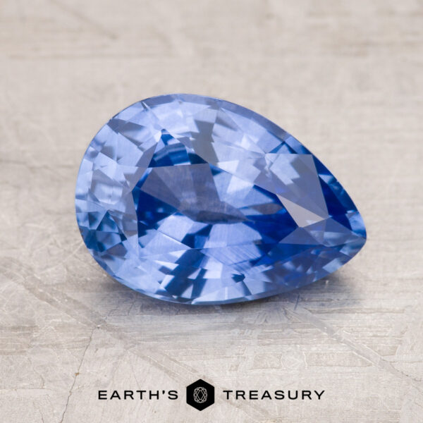 2.56-Carat Ceylon Sapphire (Heated) 2.56-Carat Rich Cornflower Blue Ceylon Sapphire (Heated)